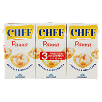 Chef Parmalat Panna UHT 125ML X3